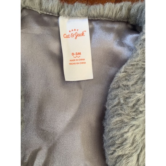 10 Girls Winter Bodysuits 0-3 Month + 1 Fur Vest Hudson Baby~Gymboree~Luvable - Picture 3 of 9